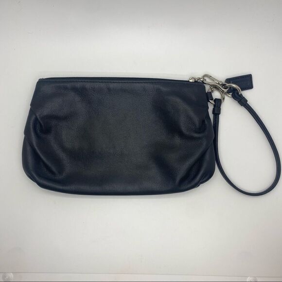 Coach Leather Wristlet Pouch - Picture 4 of 5